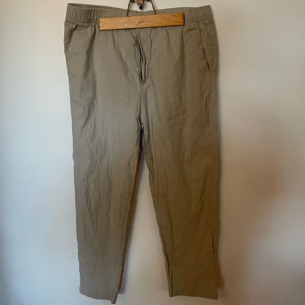 H&M Men's Tan linen Pants